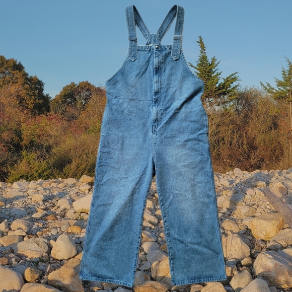 Listicle Pants & Jumpsuits Denim Overalls Large Poshmark